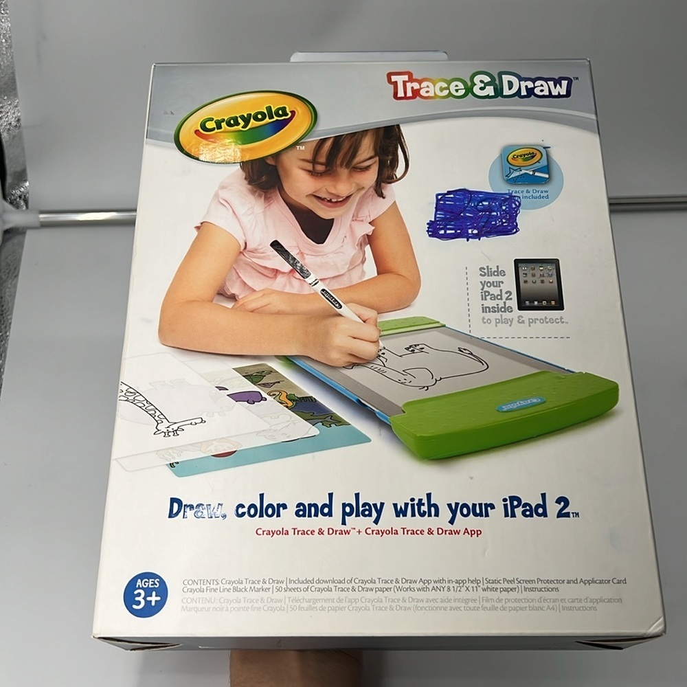 Crayola Trace & Draw. Draw color and play with your Ipad2. Slide your iPad